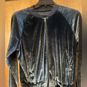 American Eagle Outfitters Velvet Green Jacket excellent condition